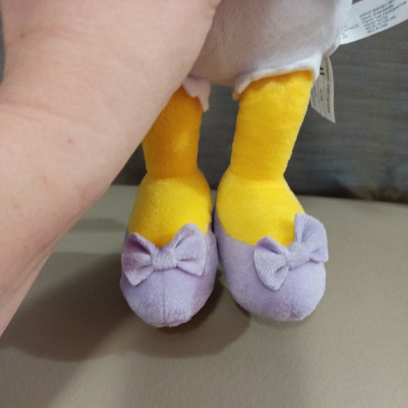 Disney Daisy Duck Purple White & Yellow Plush - Picture 5 of 6